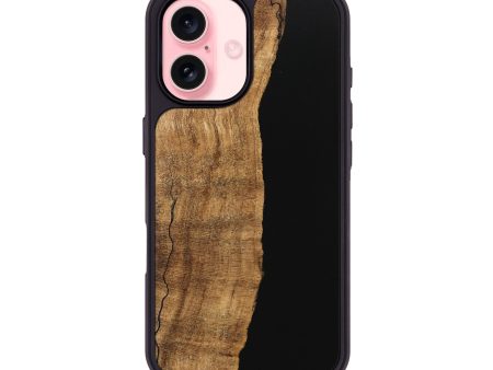 iPhone 16 Wood Phone Case - Kelsea (Wood Burl, 746181) Hot on Sale