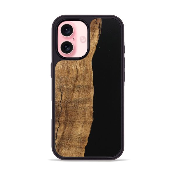 iPhone 16 Wood Phone Case - Kelsea (Wood Burl, 746181) Hot on Sale