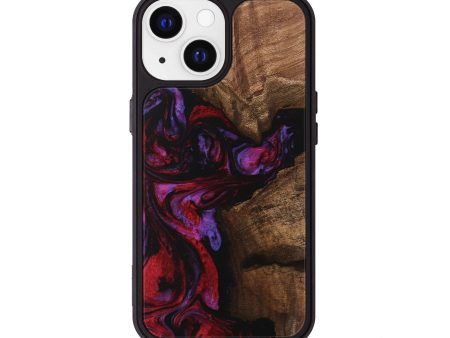 iPhone 13 Wood Phone Case - Carina (Red, 746377) Hot on Sale