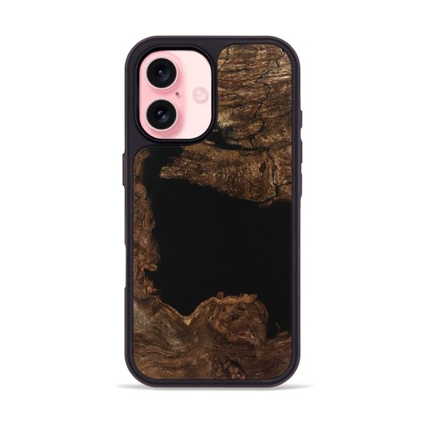 iPhone 16 Wood Phone Case - Aditya (Wood Burl, 746179) For Cheap