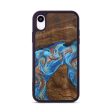 iPhone Xr Wood Phone Case - Kinsley (Teal & Gold, 746084) For Discount