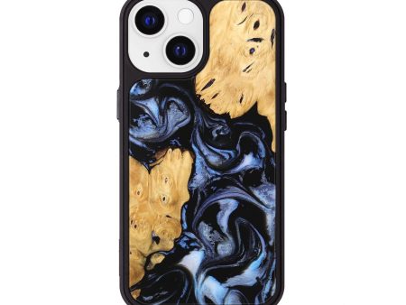 iPhone 13 Wood Phone Case - Kashton (Blue, 746151) Online