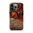 iPhone 13 Pro Wood Live Edge Phone Case - Carey (Red, 746036) Online now