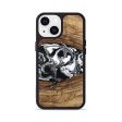 iPhone 13 Wood Phone Case - Melva (Black & White, 746259) Online Hot Sale