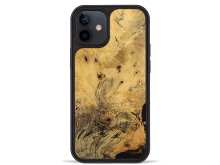 iPhone 12 mini Wood Phone Case - Dinah (Wood Burl, 746129) Sale