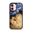 iPhone 16 Wood Phone Case - Lamont (Blue, 746180) Online