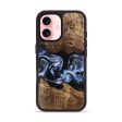 iPhone 16 Wood Phone Case - Moesha (Blue, 746144) Online Sale