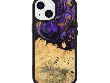 iPhone 13 Wood Phone Case - Marjory (Purple, 746103) Supply