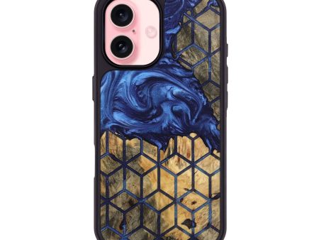 iPhone 16 Wood Phone Case - Cari (Pattern, 746159) Cheap