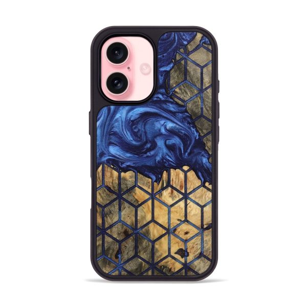 iPhone 16 Wood Phone Case - Cari (Pattern, 746159) Cheap