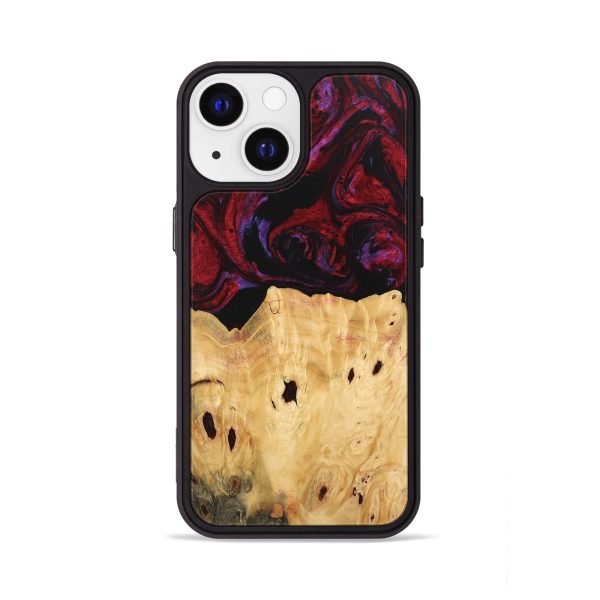 iPhone 13 Wood Phone Case - Marylyn (Red, 746390) on Sale