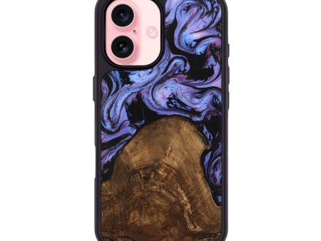 iPhone 16 Wood Phone Case - Lorelai (Purple, 746204) Online Hot Sale