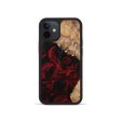 iPhone 12 mini Wood Phone Case - Caspian (Red, 746145) Cheap