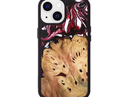 iPhone 13 Wood Phone Case - Shante (Red, 746220) Online Sale