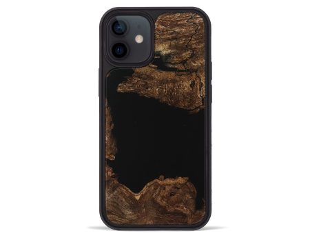 iPhone 12 mini Wood Phone Case - Aditya (Wood Burl, 746179) Fashion