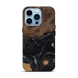 iPhone 14 Pro Wood Live Edge Phone Case - Alani (Black & White, 746027) Fashion