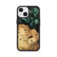 iPhone 13 Wood Phone Case - Jolie (Green, 746054) For Sale