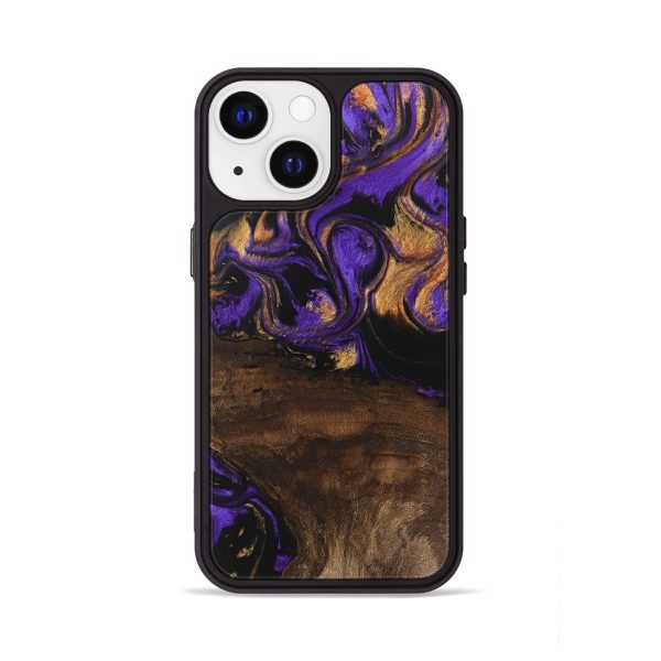 iPhone 13 Wood Phone Case - Nadia (Purple, 746115) Sale