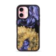 iPhone 16 Wood Phone Case - Kanisha (Purple, 746119) Supply