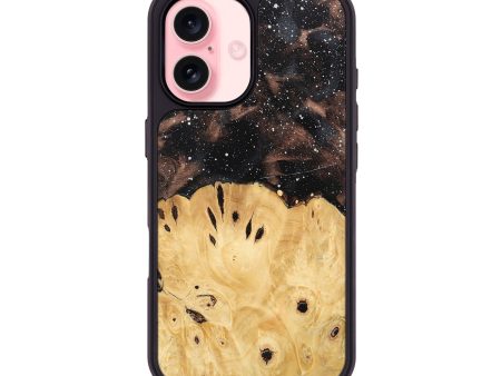 iPhone 16 Wood Phone Case - Merrily (Cosmos, 746060) Supply