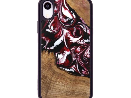 iPhone Xr Wood Phone Case - Emerald (Red, 746160) For Sale