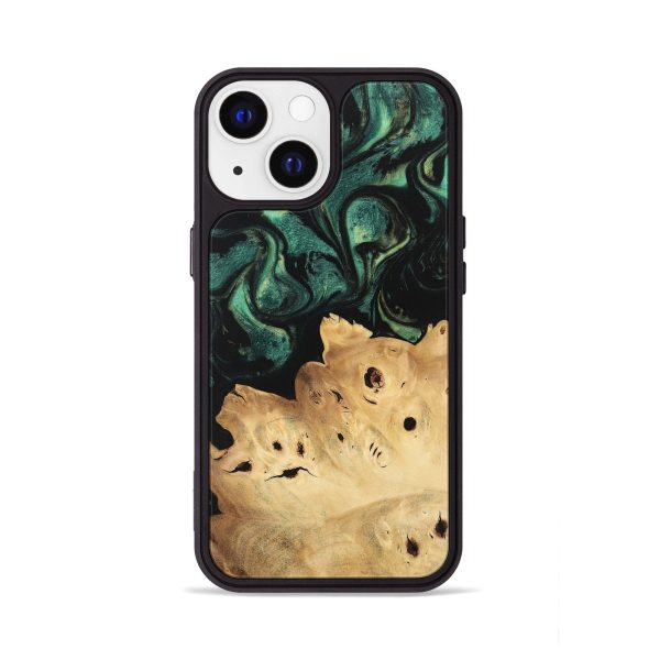 iPhone 13 Wood Phone Case - Zack (Green, 746068) Online Hot Sale