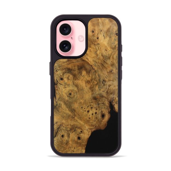 iPhone 16 Wood Phone Case - Jerri (Wood Burl, 745984) Supply