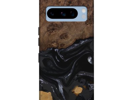 Pixel 8 Pro Wood Live Edge Phone Case - Alani (Black & White, 746027) Sale