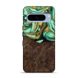 Pixel 8 Pro Wood Live Edge Phone Case - Saul (Green, 746026) For Cheap