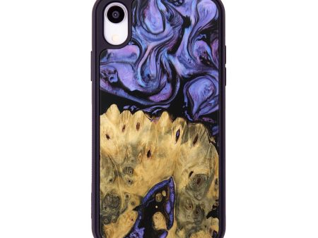 iPhone Xr Wood Phone Case - Rayden (Purple, 746205) Fashion