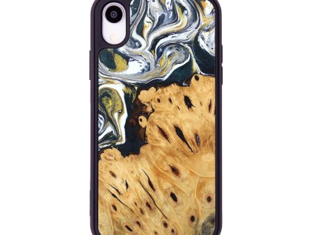 iPhone Xr Wood Phone Case - Johnson (Black & White, 746105) For Discount