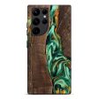 Galaxy S22 Ultra Wood Live Edge Phone Case - Juniper (Green, 746023) Sale