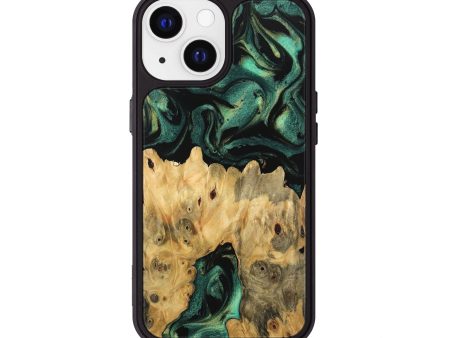 iPhone 13 Wood Phone Case - Koen (Green, 746052) For Discount