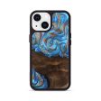 iPhone 13 Wood Phone Case - Emersyn (Teal & Gold, 746069) Discount