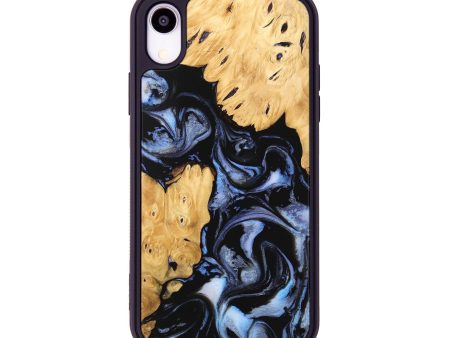 iPhone Xr Wood Phone Case - Kashton (Blue, 746151) Discount