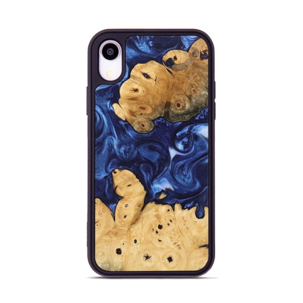 iPhone Xr Wood Phone Case - Sharen (Blue, 746156) Online