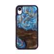 iPhone Xr Wood Phone Case - Emersyn (Teal & Gold, 746069) Discount