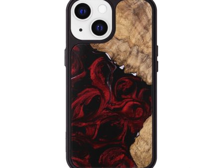 iPhone 13 Wood Phone Case - Caspian (Red, 746145) Online