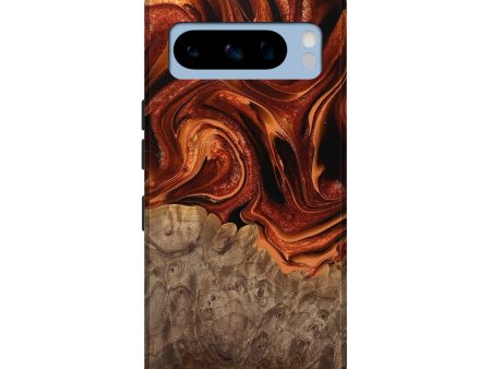 Pixel 8 Pro Wood Live Edge Phone Case - Carey (Red, 746036) Discount