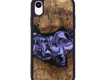 iPhone Xr Wood Phone Case - Ford (Purple, 746098) Online Sale