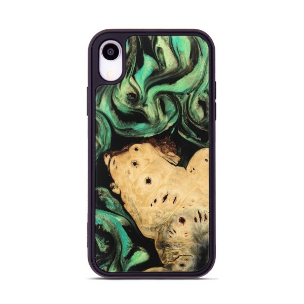 iPhone Xr Wood Phone Case - Harmoni (Green, 746208) Hot on Sale