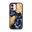 iPhone 16 Wood Phone Case - Kashton (Blue, 746151) For Discount