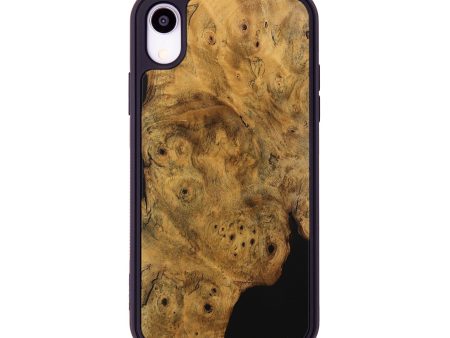 iPhone Xr Wood Phone Case - Jerri (Wood Burl, 745984) on Sale